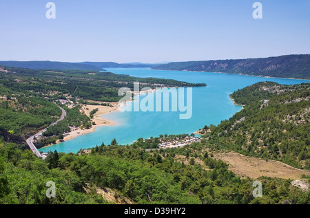 Lac de Sainte-Croix 03 Stockfoto