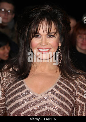 MARIE OSMOND Sängerin NATIONAL Television AWARDS RED CARPET Ankünfte LONDON, ENGLAND, UK 23. Januar 2013 DIO58556 Stockfoto