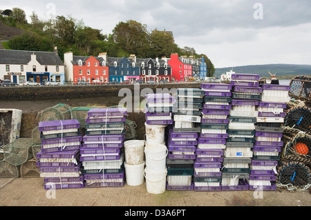 Tobermory Hafens auf der Isle of Mull, Argyll, Schottland. Stockfoto
