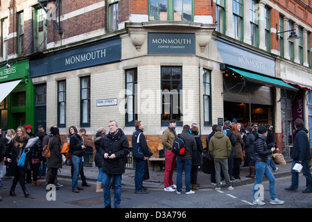 Monmouth Coffee Company in Borough Market - London-UK Stockfoto