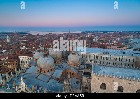 Luftaufnahme des Stadtbildes Stockfoto