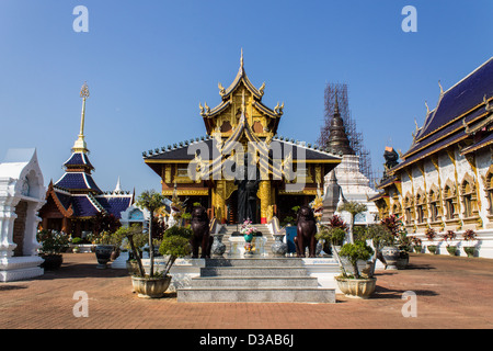 Khuba Htuang Statue im Wat Banden, Chiangmai Thailand Stockfoto