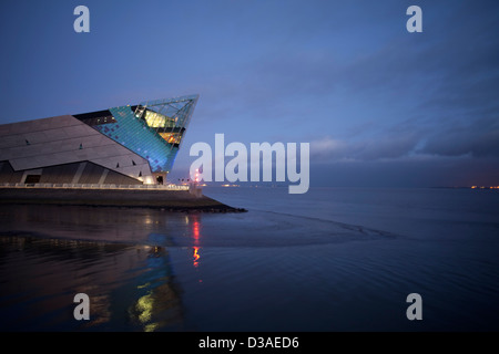 Die Tiefe, Kingston upon Hull die Welten nur Submarium. Eines der spektakulärsten Aquarien Welten Stockfoto