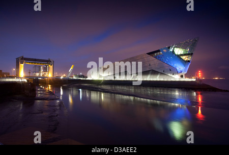 Die Tiefe, Kingston upon Hull die Welten nur Submarium. Eines der spektakulärsten Aquarien Welten Stockfoto