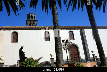 Iglesia De La Concepción (Kirche aus dem 16. Jahrhundert) in La Laguna, Teneriffa, Kanarische Inseln Stockfoto