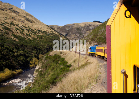 Taieri Gorge Südinsel Neuseeland Reisen Stockfoto