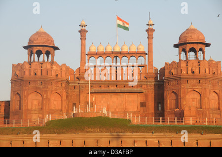 Das Rote Fort Delhi, Indien Stockfoto