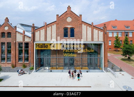 Wildau, Deutschland, Universität Fachhochschule Wildau, Halle 14 Stockfoto