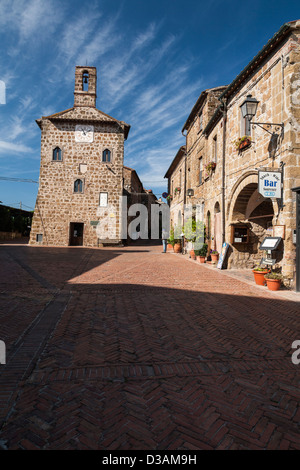 Palazzo dell'Archivio, Sovana, Grosseto, Toskana, Italien Stockfoto