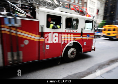 NYFD New York Fire Department, Manhattan, New York, USA, Nordamerika Stockfoto