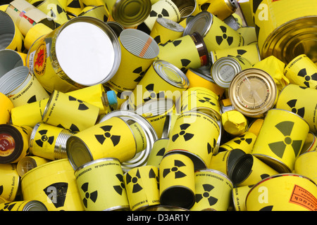 Berlin, Deutschland, Symbol Foto Atomfaesser Stockfoto