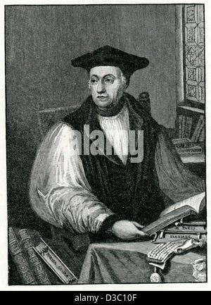 Matthew Parker war Erzbischof von Canterbury von 1559 bis zu seinem Tod im Jahre 1575. Stockfoto