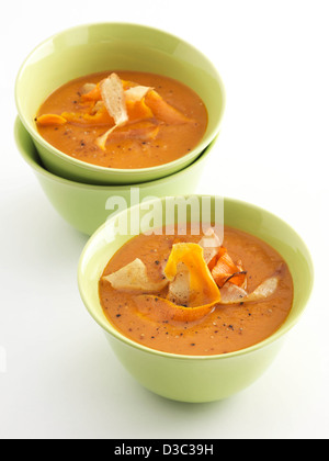 Mulligatawny Suppe Curry Gemüsesuppe Stockfoto