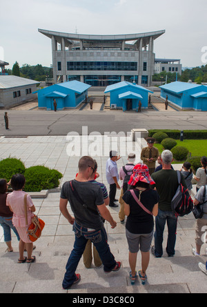 Der Joint Security Area, Dmz, Panmunjom, Nordkorea Stockfoto