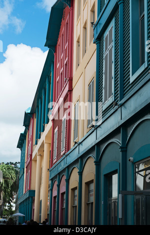 Straßen von Fort De France, Martinique Insel, kleine Antillen, Karibisches Meer, Frankreich Stockfoto