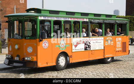 O-Tour-Bus, Boston, Massachusetts, Vereinigte Staaten Stockfoto
