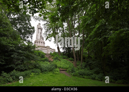 Hamburg, Deutschland, Otto von Bismarck Denkmal Fuerst Stockfoto