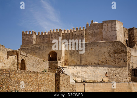 Guzmán el Bueno Burg Tarifa Cadiz Andalusien Spanien Stockfoto