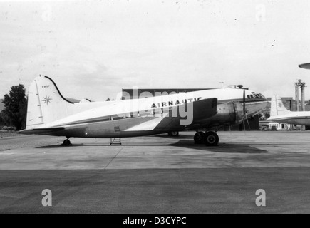 Boeing 307, F-BELY, Paya Lebur Stockfoto