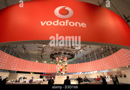 Berlin, Deutschland, der Vodafone-stand auf der IFA 2010 Stockfoto