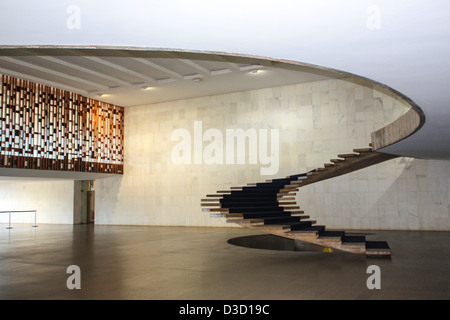 Itamaraty Palace, Brasilia, Brasilien Stockfoto