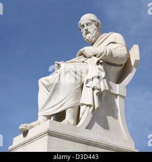 Der griechische Philosoph Platon in Athen, Griechenland Stockfoto