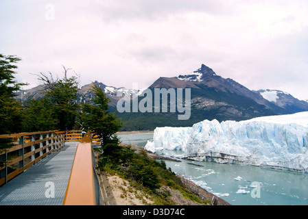 Glacier Nationalpark, Moreno Gletscher, Provinz Santa Cruz - Argentinien Stockfoto