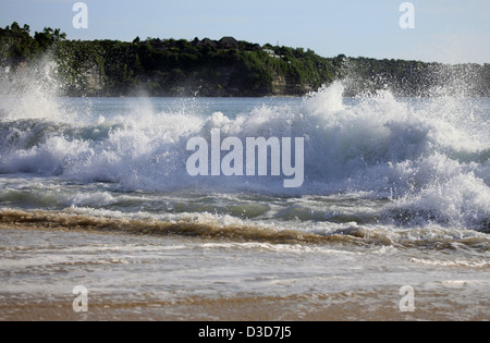 Die große Welle. Dreamland Beach - Bali Stockfoto