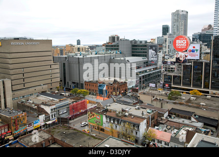 Toronto, Kanada, City Fakten an der Yonge Street Stockfoto