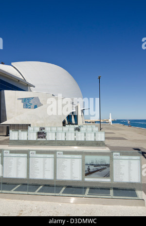 Willkommen Sie außerhalb Western Australian Maritime Museum, Fremantle, Western Australia Stockfoto