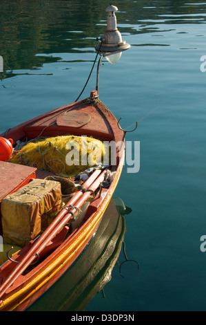Kleinen griechischen Fischerboot (Detail) Stockfoto