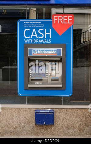 Bundesweit Geldautomaten Stockfoto