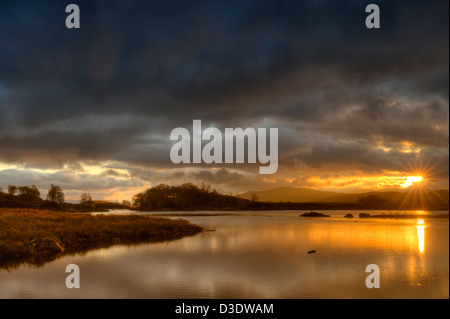 Rannoch moor Landschaft, Schottland Stockfoto