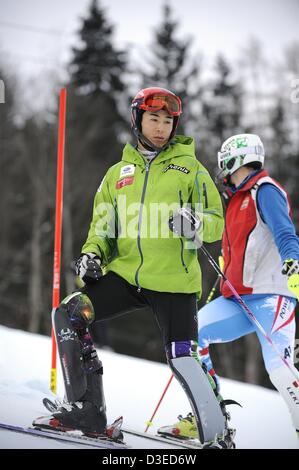 Naoki Yuasa (JPN), 17. Februar 2013 Alpine Ski FIS Alpine Ski