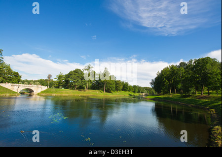 Herbst im schönen Park. Gattschina. Russland Stockfoto