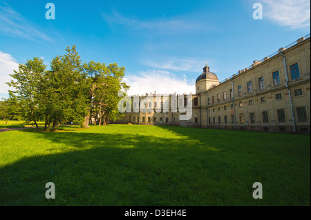 Gattschina-Palast, Vorort St. Petersburg, Russland Stockfoto