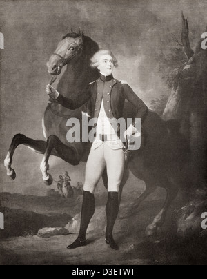 Marie-Joseph Paul Yves Roch Gilbert du Motier, der Marquis De La Fayette, 1757-1834, aka Lafayette. Stockfoto