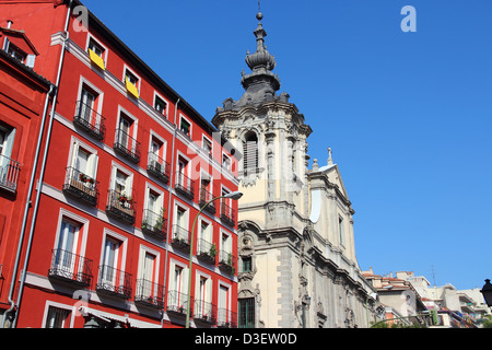 Madrid, Spanien. Kirche unserer lieben Frau von Montserrat, Spanisch Eigenschaft von kulturellem Interesse bezeichnet. Stockfoto