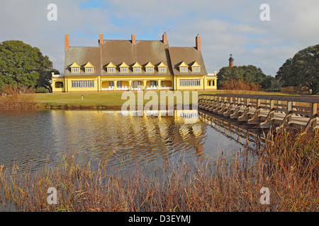 Whalehead Club Historic House Museum in der Nähe von Corolla, North Carolina Stockfoto