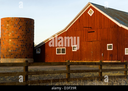 17 Mile House Farm Park Museum in Parker, Colorado. Stockfoto