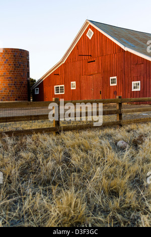 17 Mile House Farm Park Museum in Parker, Colorado. Stockfoto