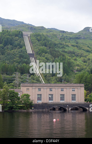 Loch Sloy Hydro-elektrische Schema Schottland Stockfoto