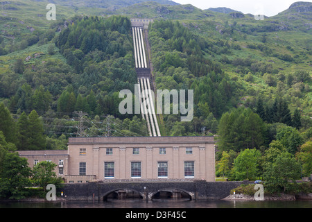 Loch Sloy Hydro-elektrische Schema Schottland Stockfoto