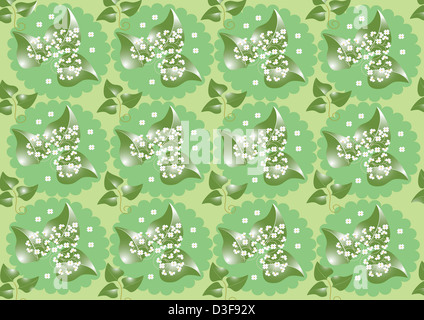 Hintergrund Lila blühen. Stockfoto