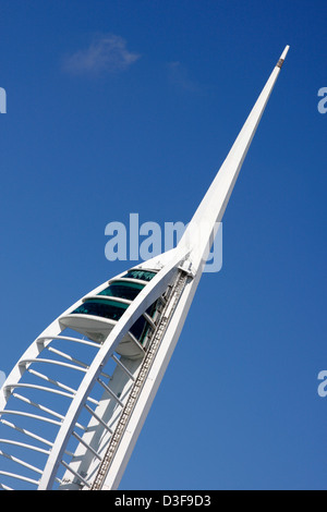 Spinnaker Tower in Gunwharf Quays in Portsmouth Stockfoto