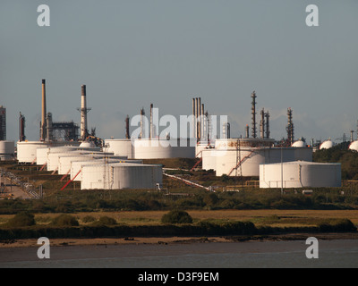 Fawley Oil Raffinerie Hampshire England UK Stockfoto