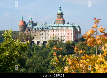 Waldenburg, Polen, Burg Fuerstenstein Stockfoto