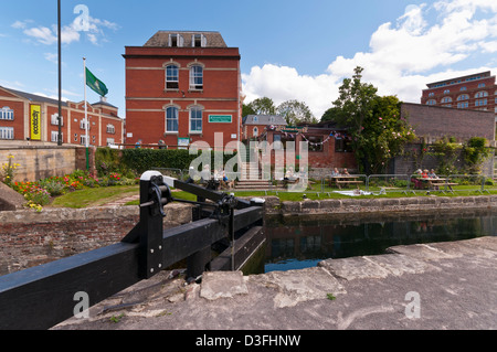 Cotswold Kanäle Vertrauen Visitor Centre, Stroud, Gloucestershire, Großbritannien Stockfoto