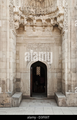 Tür der Moschee in Baku Aserbaidschan Straße Stockfoto