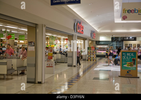 australische Supermarktkette, Coles, im Besitz von wesfarmers Stockfoto